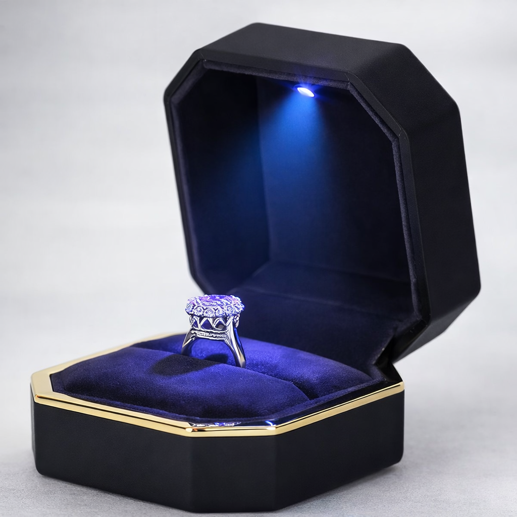 Octagon Signature Case with Light